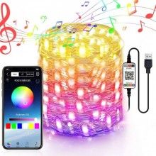 Instalatie luminoasa EDAR, inteligenta, bluetooth 4.0, control din aplicatie, conectare prin USB, multicolora, 8 metri Instalatie luminoasa EDAR, inteligenta, bluetooth 4.0, control din aplicatie, conectare prin USB, multicolora, 8 metri