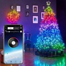 Instalatie luminoasa EDAR, inteligenta, bluetooth 4.0, control din aplicatie, conectare prin USB, multicolora, 8 metri Instalatie luminoasa EDAR, inteligenta, bluetooth 4.0, control din aplicatie, conectare prin USB, multicolora, 8 metri