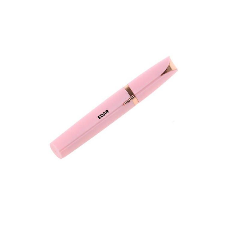 Epilator sprancene EDAR, fara durere, hipoalergenic, lumina LED, functionare pe baterii, Roz Epilator sprancene EDAR, fara durere, hipoalergenic, lumina LED, functionare pe baterii, Roz