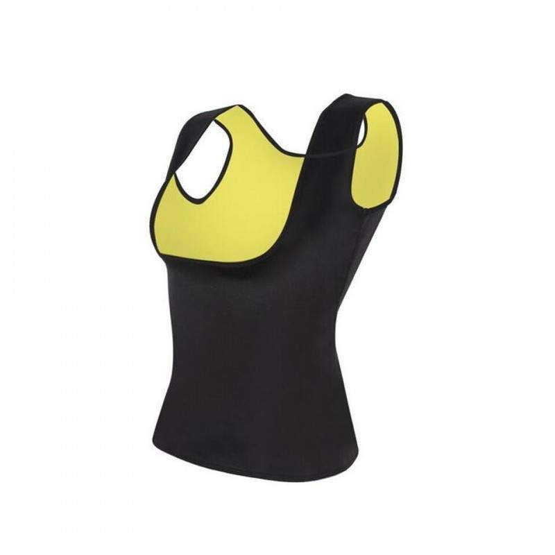 Maiou din neopren SIKS perfect pentru slabit, masura M, negru/ galben Maiou din neopren SIKS perfect pentru slabit, masura M, negru/ galben