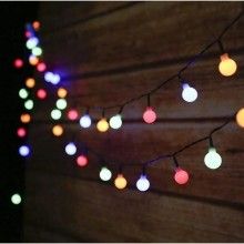 Ghirlanda LED EDAR, 5 M, 20 De Becuri, Interior/Exterior, Multicolor/Alb Ghirlanda LED EDAR, 5 M, 20 De Becuri, Interior/Exterior, Multicolor/Alb