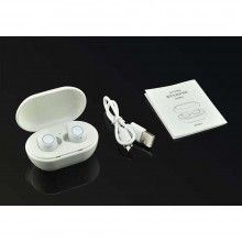 Casti Bluetooth 5.0 EDAR® A1-TWS, compatibile android/Ios, Alb Casti Bluetooth 5.0 EDAR® A1-TWS, compatibile android/Ios, Alb