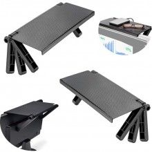 Accesoriu depozitare EDAR, Pentru TV, Monitor Si Suport Laptop, 33 x 16 cm, Negru