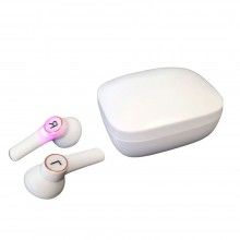 Casti audio wireless EDAR, Bluetooth, microfon incorporat, stereo, dock incarcare, rezistente la apa, Albe Casti audio wireless EDAR, Bluetooth, microfon incorporat, stereo, dock incarcare, rezistente la apa, Albe