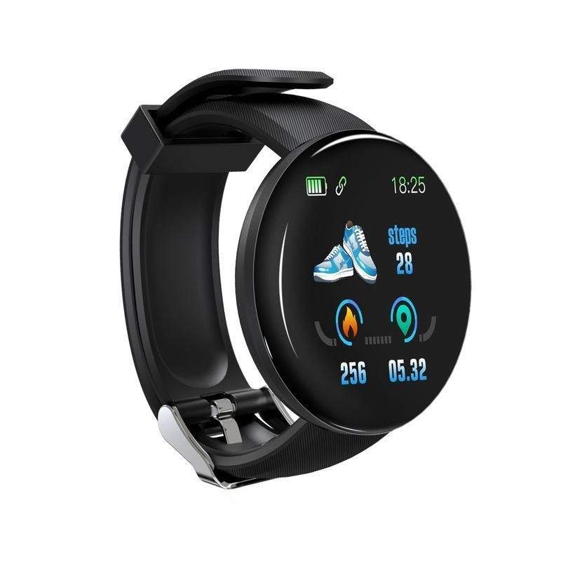 Bratara Fitness EDAR, 1.3inch OLED, Bluetooth 4.0, Monitorizare Tensiune, Puls, Oxigenarea Sangelui, Waterproof IP65, Negru