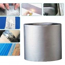 Banda adeziva cu finisaj din aluminiu SIKS®, rezistenta la apa, aderenta sporita, 20cm x 5m Banda adeziva cu finisaj din aluminiu SIKS®, rezistenta la apa, aderenta sporita, 20cm x 5m