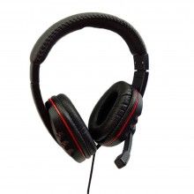 Casti Cu Microfon SIKS®, Gaming, Stereo, Cu Fir, Rosii, Pentru Playstation / Slim / Pro / Xbox One / Nintendo Switch