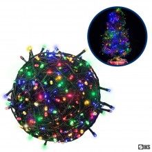 Instalatie De Craciun Liniara SIKS, 100 m, 1000 LED -uri, Cu 8 Jocuri de Lumini, Pentru Exterior/Interior, Fir Verde Inchis, ... Instalatie De Craciun Liniara SIKS, 100 m, 1000 LED -uri, Cu 8 Jocuri de Lumini, Pentru Exterior/Interior, Fir Verde Inchis, ...