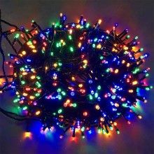 Instalatie De Craciun Liniara SIKS, 100 m, 1000 LED -uri, Cu 8 Jocuri de Lumini, Pentru Exterior/Interior, Fir Verde Inchis, ... Instalatie De Craciun Liniara SIKS, 100 m, 1000 LED -uri, Cu 8 Jocuri de Lumini, Pentru Exterior/Interior, Fir Verde Inchis, ...