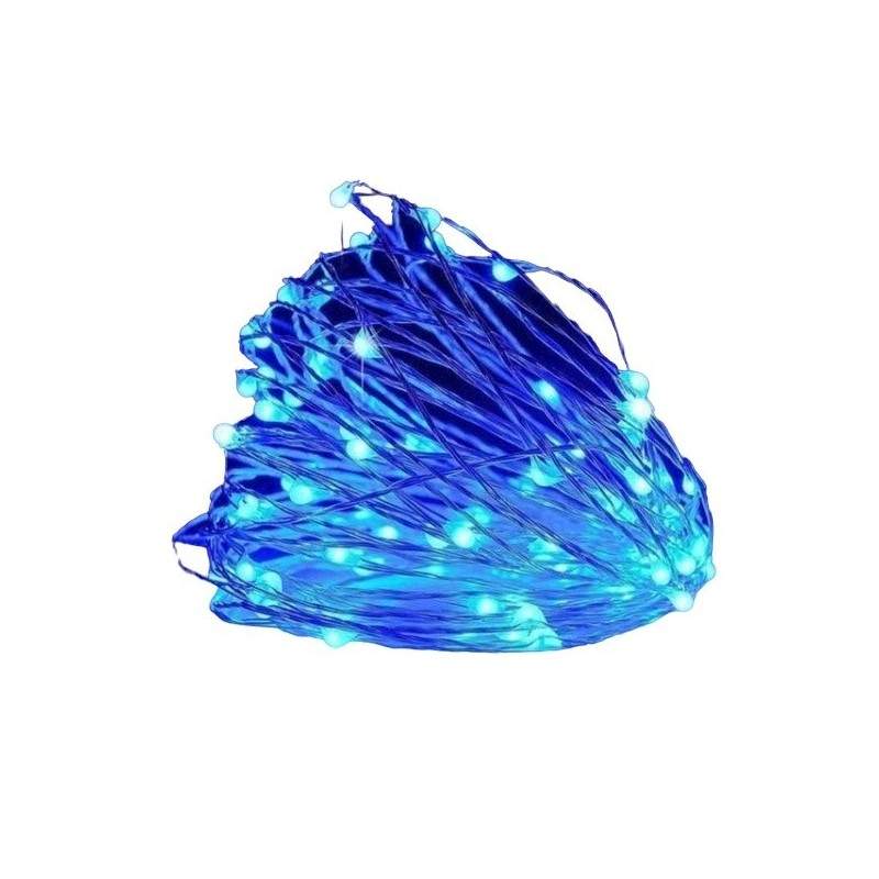 Instalatie De Craciun SIKS Model Turturi, 5 m, 100 Led-uri, Cu 8 jocuri de lumini, Franjuri, Pentru Exterior/Interior, Fir Al...
