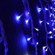 Instalatie De Craciun SIKS Model Turturi, 5 m, 100 Led-uri, Cu 8 jocuri de lumini, Franjuri, Pentru Exterior/Interior, Fir Al...