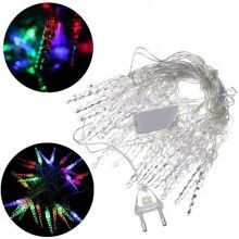 Sir Lumini Colorate SIKS, 6 m, Fir Transparent LED Tip Turturi De Gheata, 40 LED, Multicolor Sir Lumini Colorate SIKS, 6 m, Fir Transparent LED Tip Turturi De Gheata, 40 LED, Multicolor
