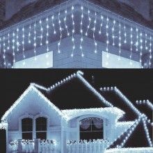 Instalatie De Craciun SIKS Model Turturi, 5 m, 100 Led-uri, Cu 8 jocuri de lumini, Franjuri, Pentru Exterior/Interior, Fir Al... Instalatie De Craciun SIKS Model Turturi, 5 m, 100 Led-uri, Cu 8 jocuri de lumini, Franjuri, Pentru Exterior/Interior, Fir Al...