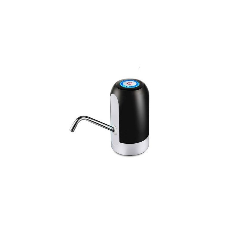 Pompa pentru bidon electrica, SIKS®, dispenser apa de baut, uz casnic, incarcare USB, Alb