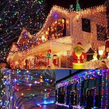 Instalatie De Craciun LED EDAR, Liniara Interior/Exterior, Rola 15m, 200 De Becuri, Multicolor Instalatie De Craciun LED EDAR, Liniara Interior/Exterior, Rola 15m, 200 De Becuri, Multicolor