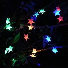 Sir Lumini Colorate SIKS, 6 m, Fir Negru, LED Tip Stele, 40 Led, Multicolor Sir Lumini Colorate SIKS, 6 m, Fir Negru, LED Tip Stele, 40 Led, Multicolor