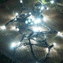 Instalatie De Craciun LED EDAR, Liniara Interior/Exterior, Rola 20m, 300 De Becuri, Alb Rece