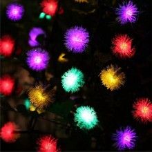 Sir Lumini Colorate EDAR, LED Tip Ciulini, Fir Transparent, Lungime 6m, 40 LED, Multicolor