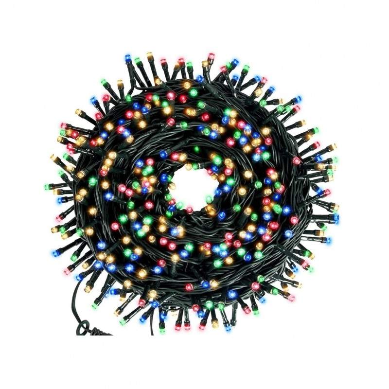Instalatie De Craciun Liniara EDAR 16 M, 200 LED -uri, Cu 8 jocuri de lumini, Pentru Fir Verde Inchis, Exterior/Interior, Mul... Instalatie De Craciun Liniara EDAR 16 M, 200 LED -uri, Cu 8 jocuri de lumini, Pentru Fir Verde Inchis, Exterior/Interior, Mul...