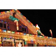 Instalatie De Craciun Liniara EDAR 16 M, 200 LED -uri, Cu 8 jocuri de lumini, Pentru Fir Verde Inchis, Exterior/Interior, Mul... Instalatie De Craciun Liniara EDAR 16 M, 200 LED -uri, Cu 8 jocuri de lumini, Pentru Fir Verde Inchis, Exterior/Interior, Mul...
