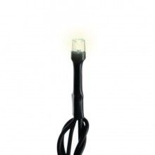 Instalatie LED Liniara EDAR, cu 200 de LED -uri, fir Verde Inchis, 16m lungime, Alb rece