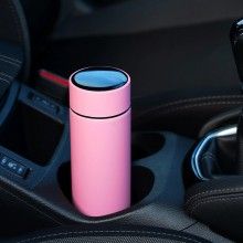 Termos Smart EDAR, Roz, MAT, Cu Sita Infuzor Si Perete Dublu, 500 ml Termos Smart EDAR, Roz, MAT, Cu Sita Infuzor Si Perete Dublu, 500 ml