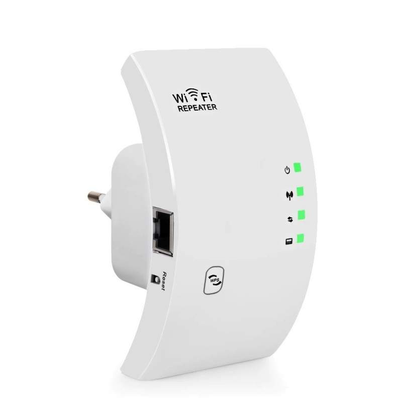 Amplificator EDAR Pentru Semnal Wireless Timeless Tools, WiFi Repeater Timeless Tools, 300 mbps, WLAN 2.4 GHz, Alb