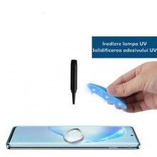 Folie Din Sticla EDAR, Samsung Galaxy S21, Adeziv UV Digitech Glass, Lampa UV Inclusa, Transparenta