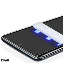 Folie Din Sticla EDAR, Samsung Galaxy S21 Plus, Adeziv UV Digitech Glass, Lampa UV Inclusa, Transparenta