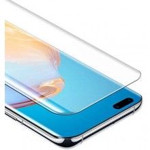 Folie Din Sticla EDAR, Huawei P40 Pro, Adeziv UV Digitech Glass, Lampa UV Inclusa, Transparenta