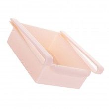 Cutie Depozitare Tip Sertar SIKS Pentru Frigider, Organizator Frigider Cu Clesti, Roz