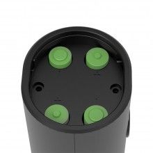 Rasnita Electrica SIKS Sare/Piper, Condimente, Negru, Inductie Gravitationala, Indicator LED, Grosime Reglabila