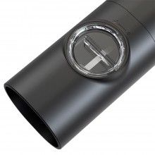 Rasnita Electrica SIKS Sare/Piper, Condimente, Negru, Inductie Gravitationala, Indicator LED, Grosime Reglabila