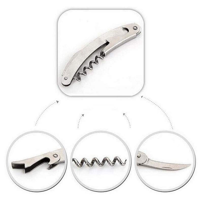 Set Cadou SIKS, Accesorii Vin, 6 Piese Incluse, Ambalaj Sticla De Vin, Negru Set Cadou SIKS, Accesorii Vin, 6 Piese Incluse, Ambalaj Sticla De Vin, Negru