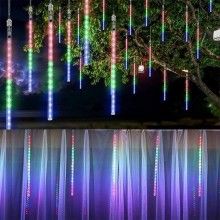 Instalatie Led Tip Turturi SIKS, Cu Efect De Lumina Curgatoare, RGB Instalatie Led Tip Turturi SIKS, Cu Efect De Lumina Curgatoare, RGB
