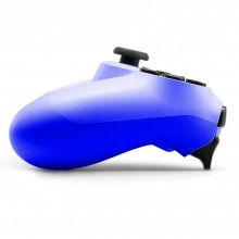 Controller SIKS compatibil PS4, fara fir, wireless, cablu USB, Albastru