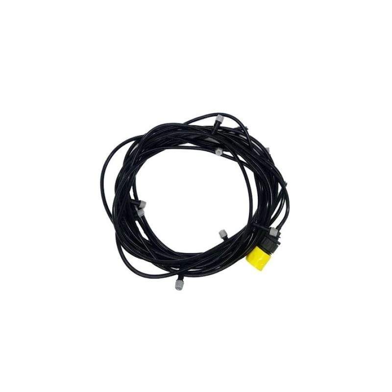 Kit pentru racire terasa EDAR® cu pulverizare apa, 20m, negru
