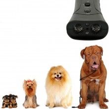 Aparat cu Ultrasunete SIKS 651E Impotriva Cainilor Agresivi, Raza de Actiune 10m, Negru