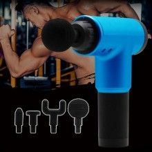 Aparat de masaj EDAR® anticelulitic, cu 4 capete interschimbabile, fara acumulator, 6 trepte de viteza, Albastru/Negru Aparat de masaj EDAR® anticelulitic, cu 4 capete interschimbabile, fara acumulator, 6 trepte de viteza, Albastru/Negru