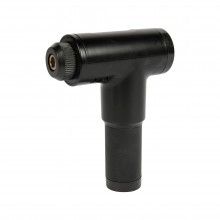 Aparat de masaj EDAR® anticelulitic, acumulator Li-Ion cu 4 capete interschimbabile, 6 trepte de viteza, Negru