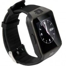 Ceas Smartwatch SIKS® cu functie telefon, Camera si Bluetooth, Negru