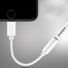 Adaptor EDAR Audio, Convertor Tip-Lightning Pentru Jack 3.5mm, Alb