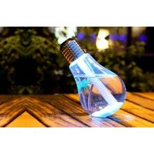 Umidificator EDAR, LED Alb/Transparent, Forma de Bec, Palmier