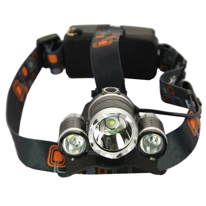 Lanterna Frontala EDAR Din Aluminiu Cu 3 LED-uri Si Acumulator, 15 W, Pentru Camping/Pescuit/Vanatoare Lanterna Frontala EDAR Din Aluminiu Cu 3 LED-uri Si Acumulator, 15 W, Pentru Camping/Pescuit/Vanatoare