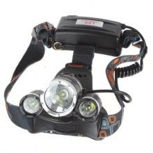 Lanterna Frontala EDAR Din Aluminiu Cu 3 LED-uri Si Acumulator, 15 W, Pentru Camping/Pescuit/Vanatoare Lanterna Frontala EDAR Din Aluminiu Cu 3 LED-uri Si Acumulator, 15 W, Pentru Camping/Pescuit/Vanatoare