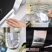 Banda Aluminiu Autoadeziva SIKS, 5 cm X 10 m Pentru Reparatii, Uz General Banda Aluminiu Autoadeziva SIKS, 5 cm X 10 m Pentru Reparatii, Uz General