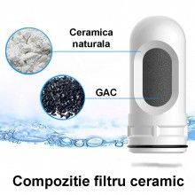 Cap de Robinet SIKS, Filtru pentru Purificare Apa, Alb Cap de Robinet SIKS, Filtru pentru Purificare Apa, Alb