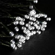 Instalatie SIKS 100 LED-uri, 10 Metri, Incarcare Solara Si Senzor De Lumina, Ghirlanda, Lumina Alb Rece Instalatie SIKS 100 LED-uri, 10 Metri, Incarcare Solara Si Senzor De Lumina, Ghirlanda, Lumina Alb Rece
