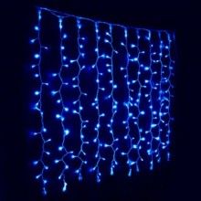 Instalatie de craciun, Model perdea, 8 jocuri de lumina, Franjuri, 300 led, Pentru Exterior/Interior, Fir Alb, Interconectabi...