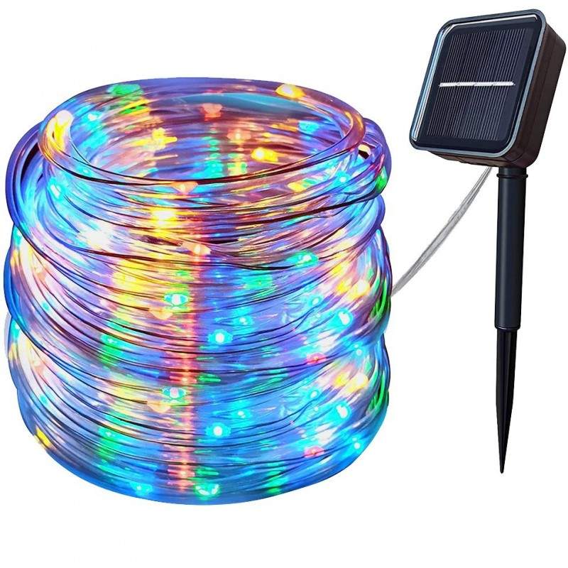 Instalatie De Craciun SIKS, Tub Luminos Solar, Energie Solara, 10 M, 100 LED, 8 Moduri, IP44 Rezistent La Apa, 4.5V, 6W, Mult... Instalatie De Craciun SIKS, Tub Luminos Solar, Energie Solara, 10 M, 100 LED, 8 Moduri, IP44 Rezistent La Apa, 4.5V, 6W, Mult...